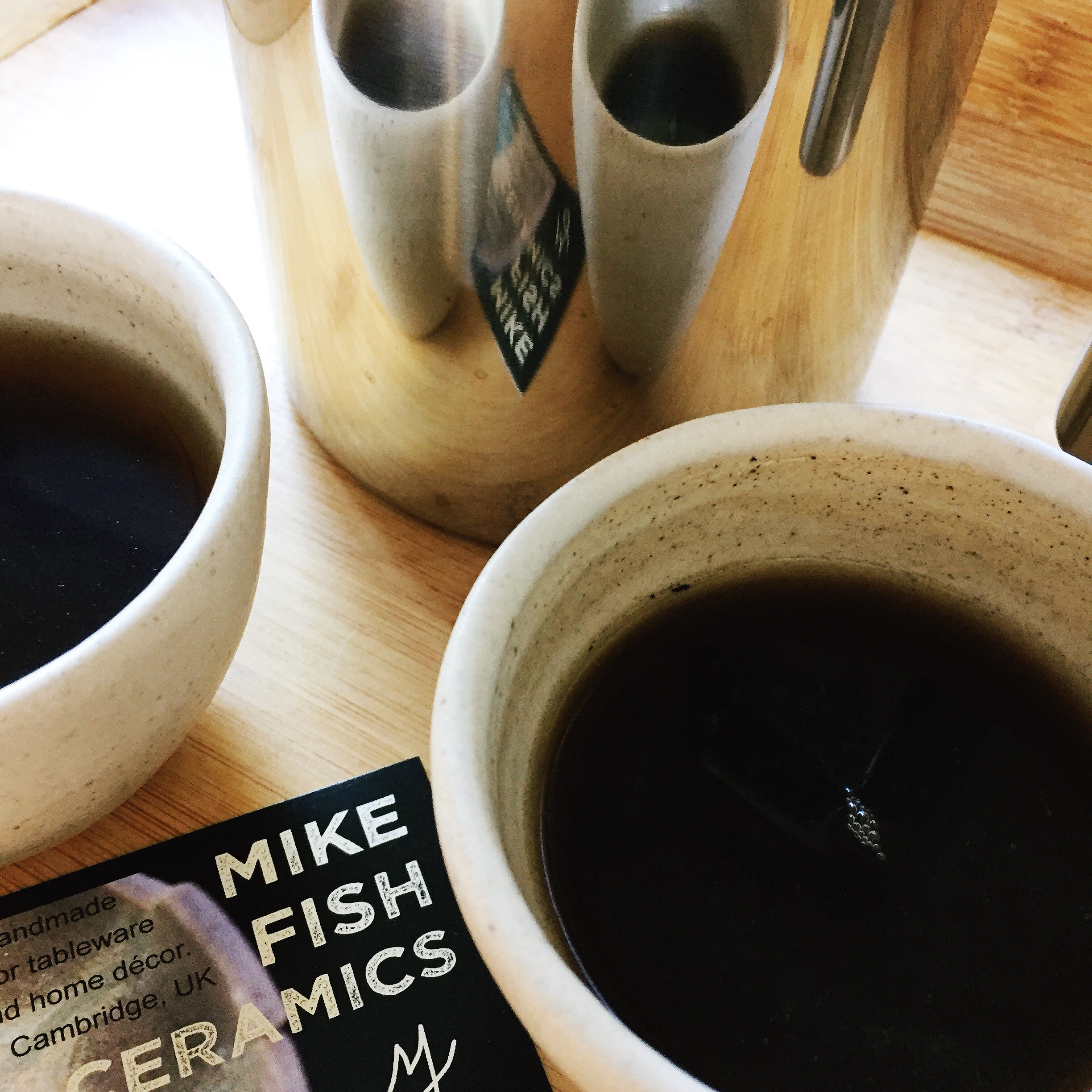 Stylish Coffee with Mike Fish Ceramics
